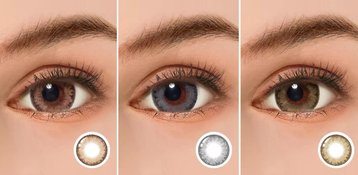 Lenstown Romantea Tokyo Grande KhakiBrown - 月con (2P)