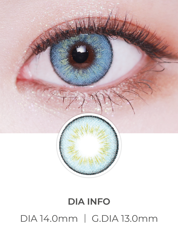 Lensvery VeryTok Capri Blue - 月con (2p)