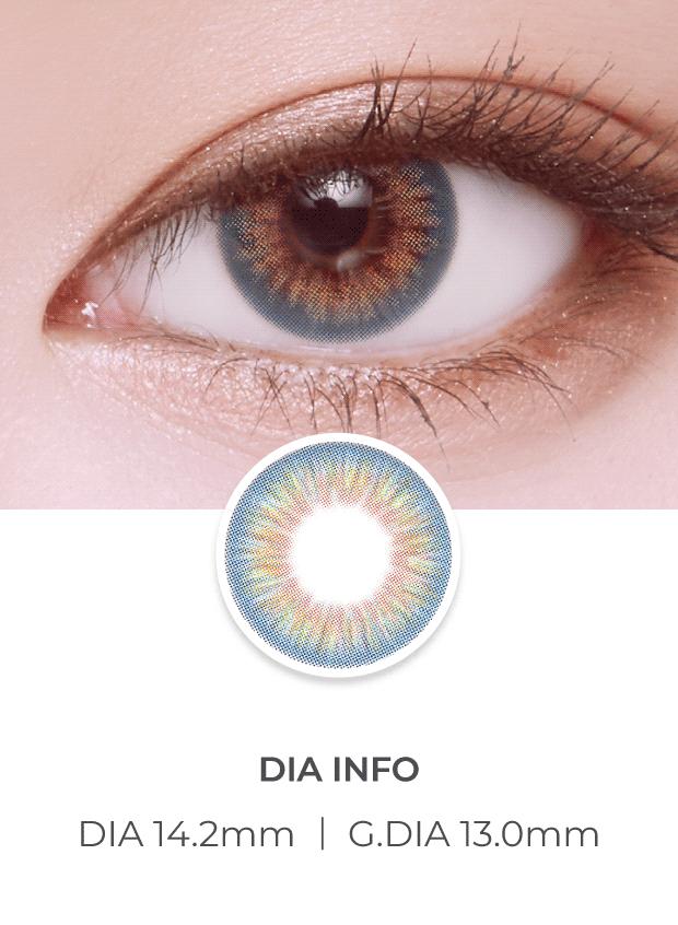 Lensvery Vellica Blue - 月con (2p)