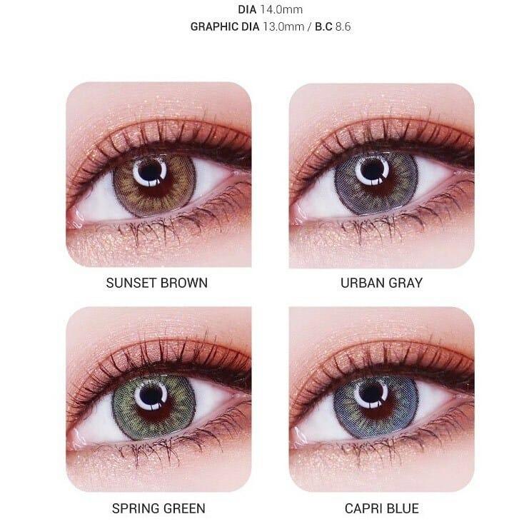 Lensvery VeryTok Spring Green - 月con (2p)