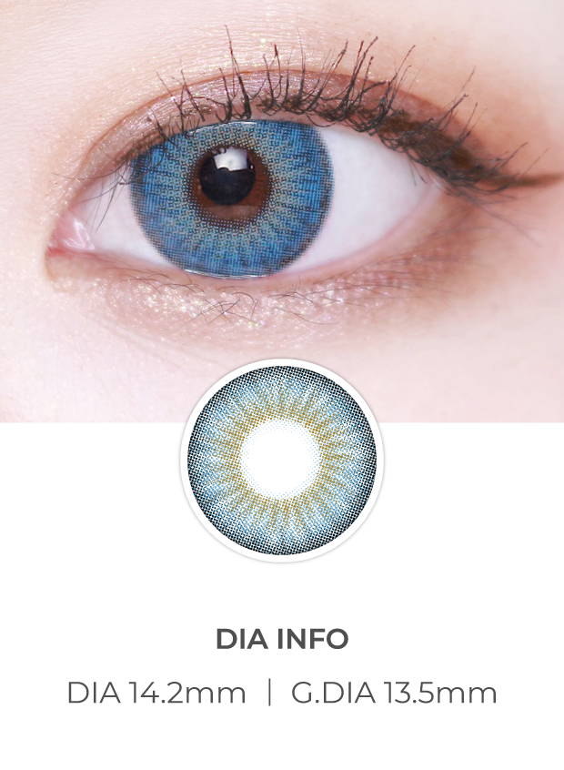 Lensvery Blendy Blue - 月con (2p)