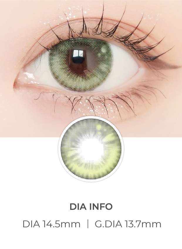 Lensvery Fairy Green - 月con (2p)