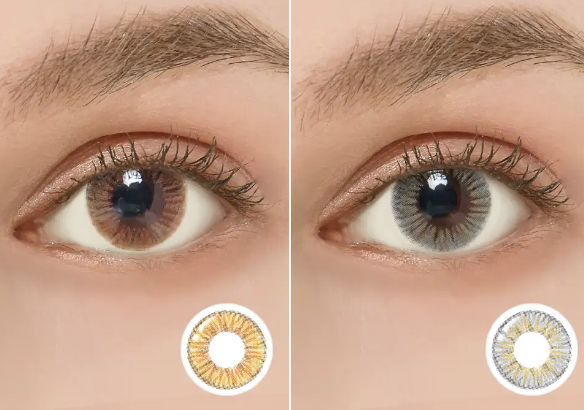 Lenstown Sweetpong Brown - 月con (2P)