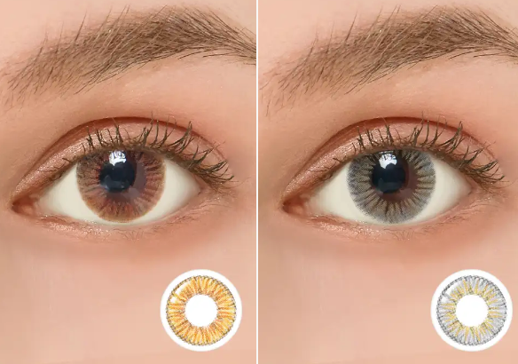 Lenstown Sweetpong Gray - 月con (2P)