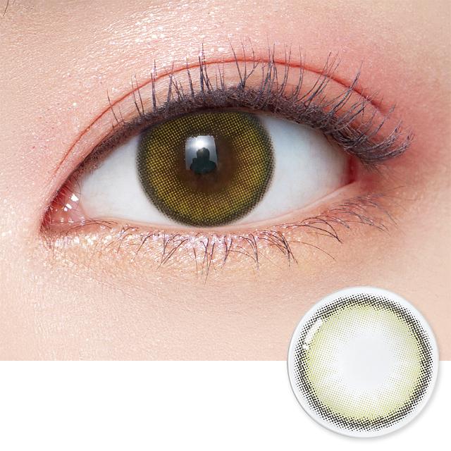 Olens ViVi Ring 1Day Olive(10P)