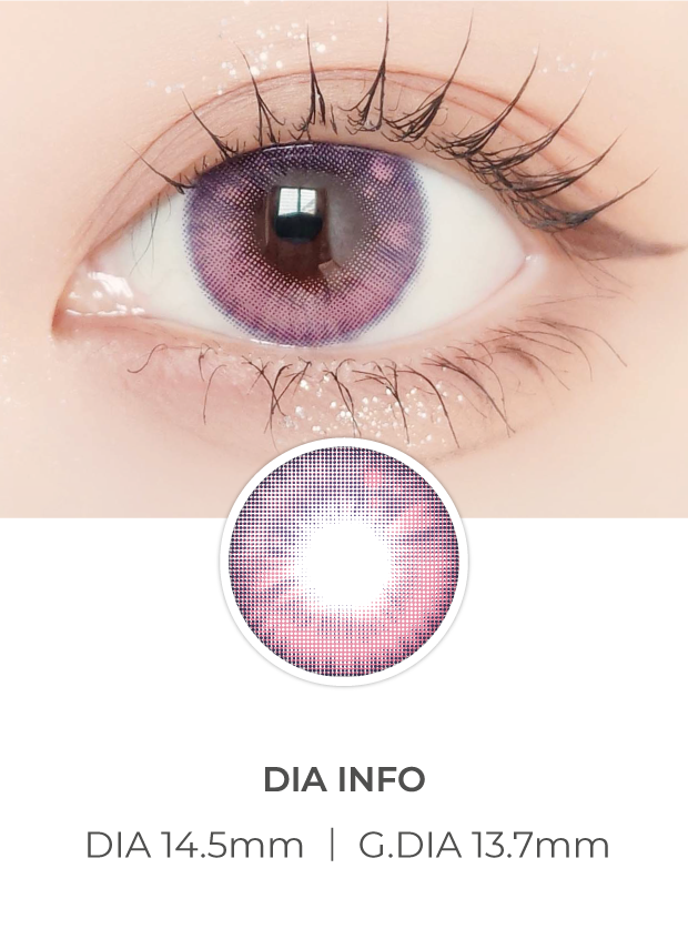 Lensvery Fairy Pink - 月con (2p)