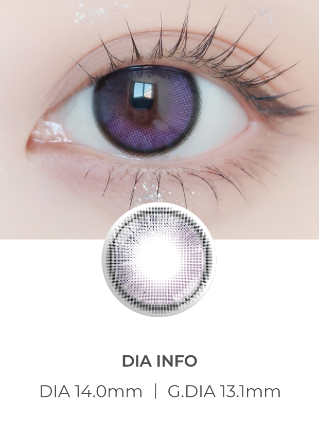 Ann365 Anreen Pink Violet - 月con (2p)