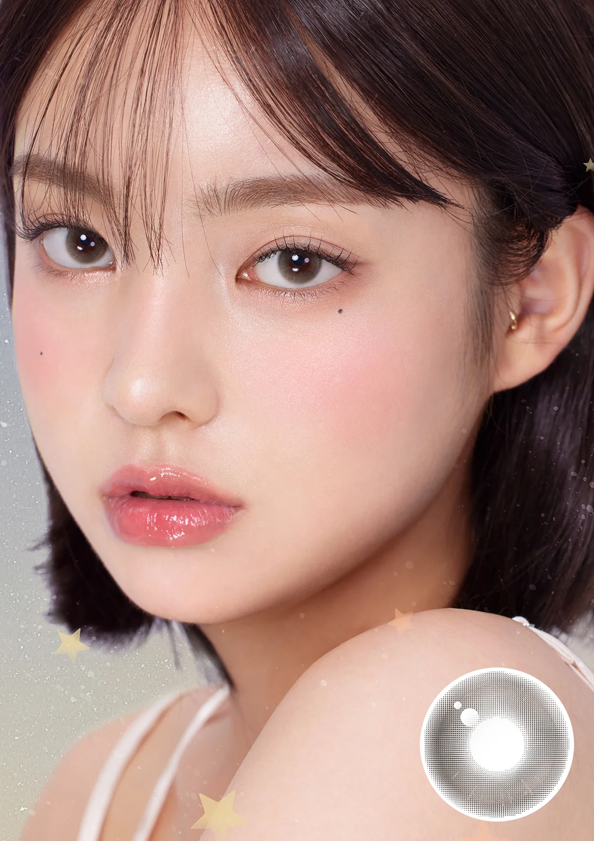 Chuu Lens Aube Pie 1Day Moon Beige (10P)