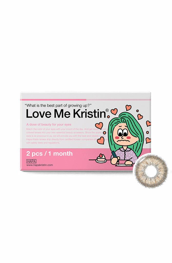 Hapa Kristin - Love Me Kristin Brown - 月 con  (2P)
