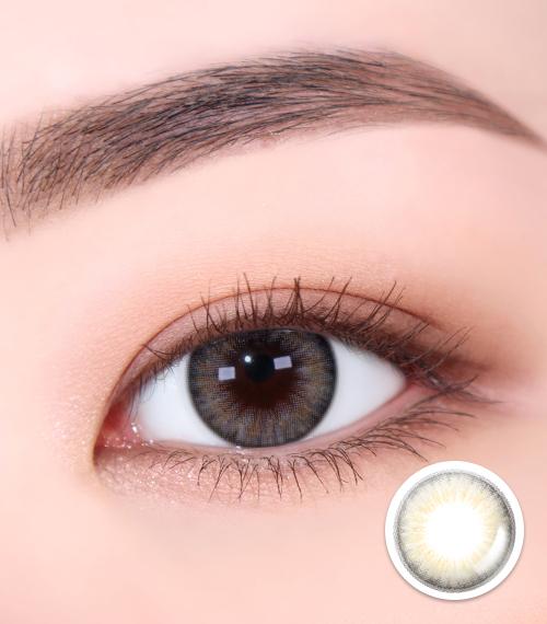 Lensme VELVET POP GRAY-月con