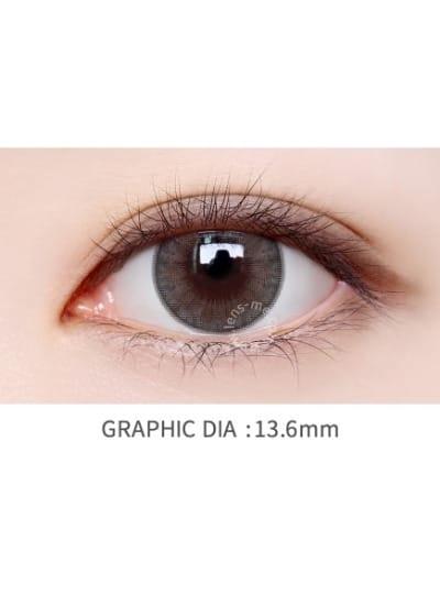 Lensme VELVET POP GRAY-月con