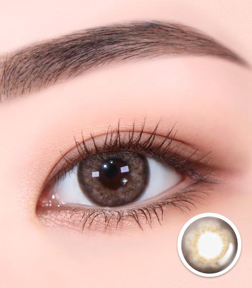 Lensme ALOHA BLOOM CHOCO-月con