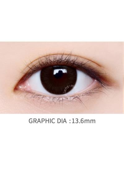 Lensme ROMEO CHOCO-月con