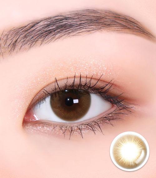 Lensme COCKTAIL CHARMING BROWN-月con