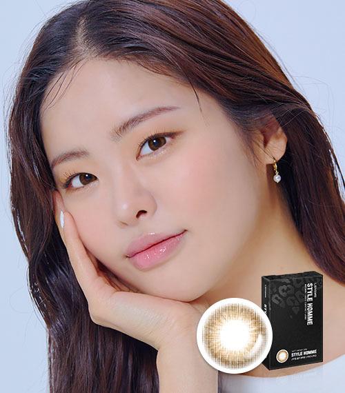 Lensme STYLE HOMME BROWN-月con