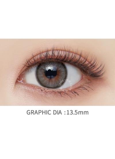 Lensme HOLORIS 3COLOR MILD GRAY-月con