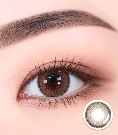 Lensme HOLORIS 3COLOR MOUSSECHOCO-月con