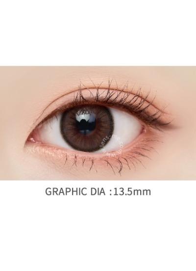 Lensme HOLORIS 3COLOR MOUSSECHOCO-月con