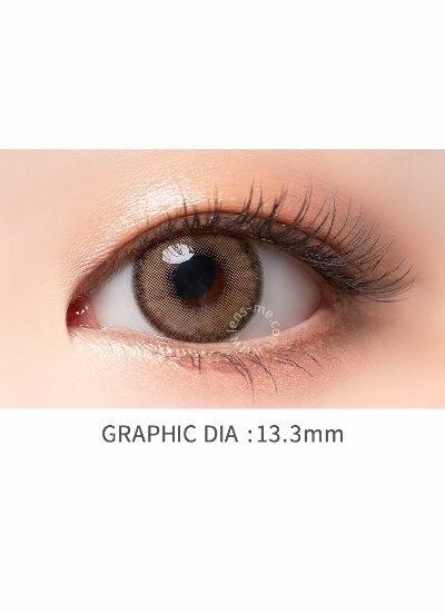 Lensme MAKELOOK BLONTY BROWN-月con