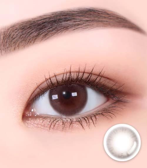 Lensme MAKELOOK FREENY CHOCO-月con