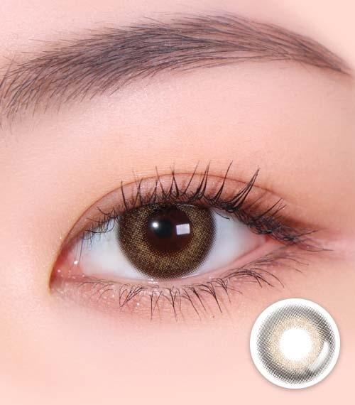 Lensme MAKELOOK CENDIBLE BROWN-月con