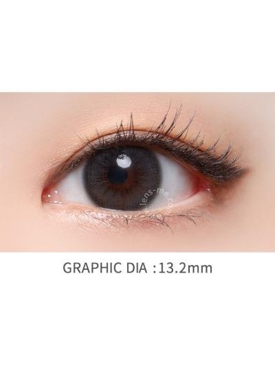 Lensme MAKELOOK DAYME GRAY-月con