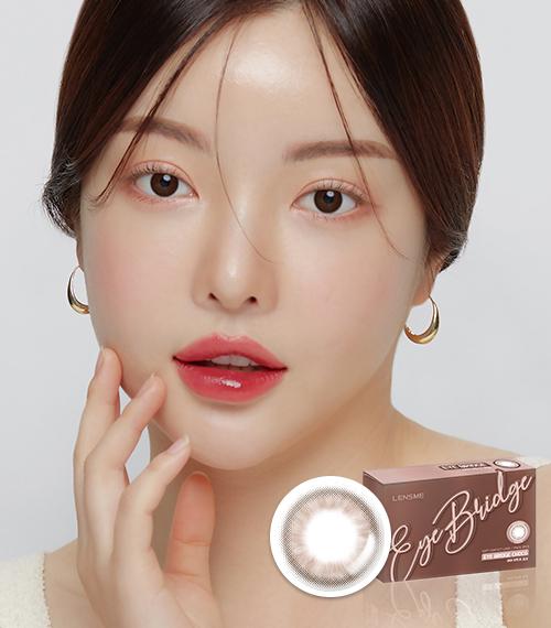 Lensme EYE BRIDGE CHOCO-月con