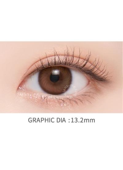 Lensme BLOOMING DREAM BROWN -月con