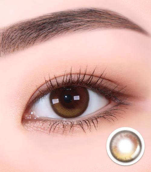 Lensme Qloring 1-Day Brown (30P)