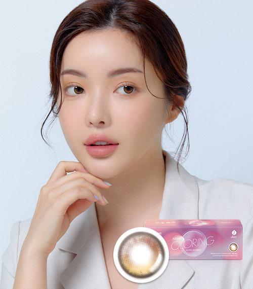 Lensme Qloring 1-Day Brown (30P)