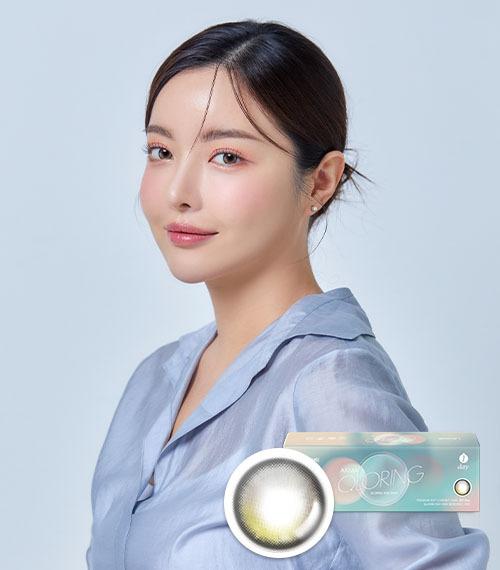 Lensme Qloring 1-Day Gray (30P)