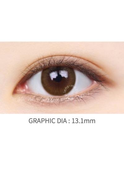 Lensme COCKTAIL 1-DAY SHERBET BROWN (20P)