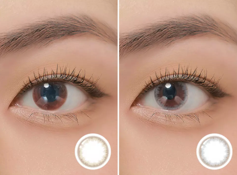 Lenstown Bombi Brown - 月con (2P)