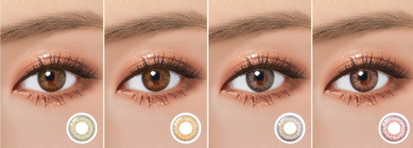 Lenstown Bohemian i Brown - 月con (2P)