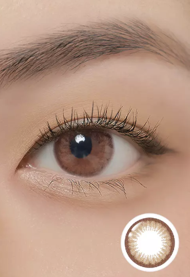 Lenstown NudyEye Brown - 月con (2P)