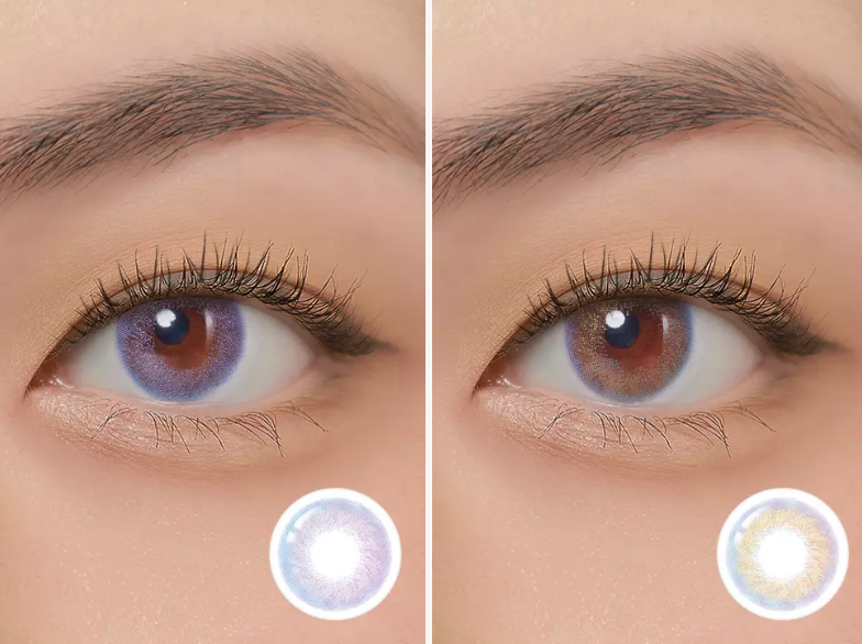 Lenstown Tintbling Unicorn Brown - 月con (2P)