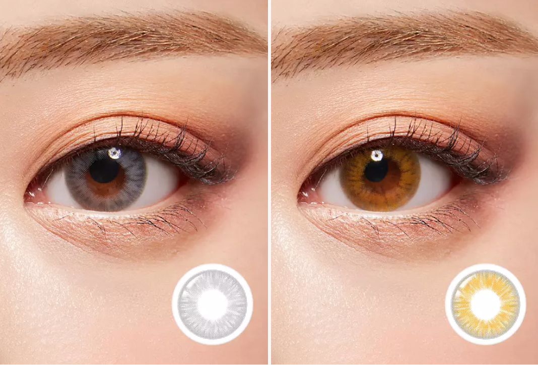 Lenstown Jellypong Brown - 月con (2P)