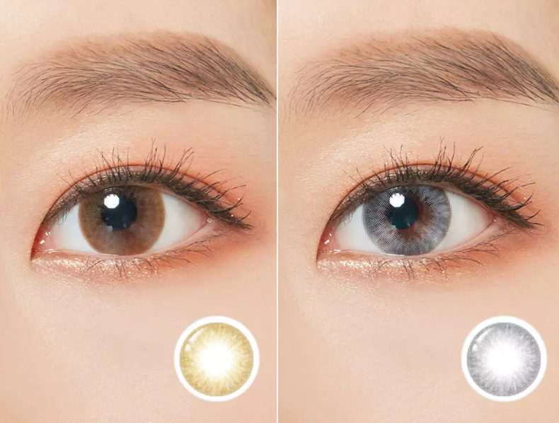 Lenstown Thrice S Brown - 月con (2P)