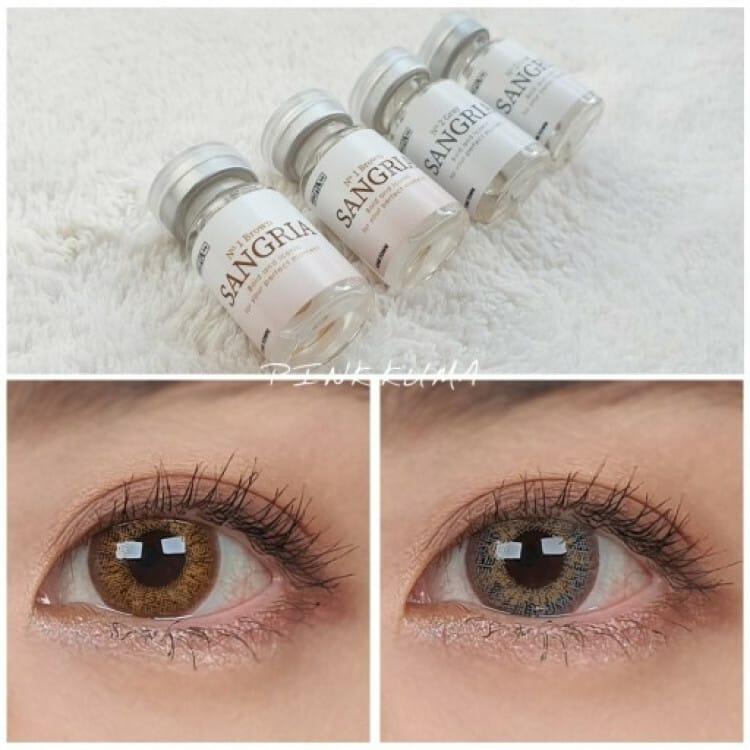 Lenstown Sangria Brown - 月con (2P)