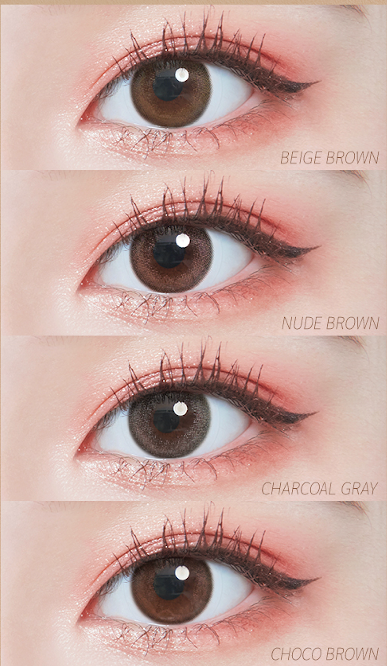 Lenstown Cookiean2 Beige Brown - 月con (2P)