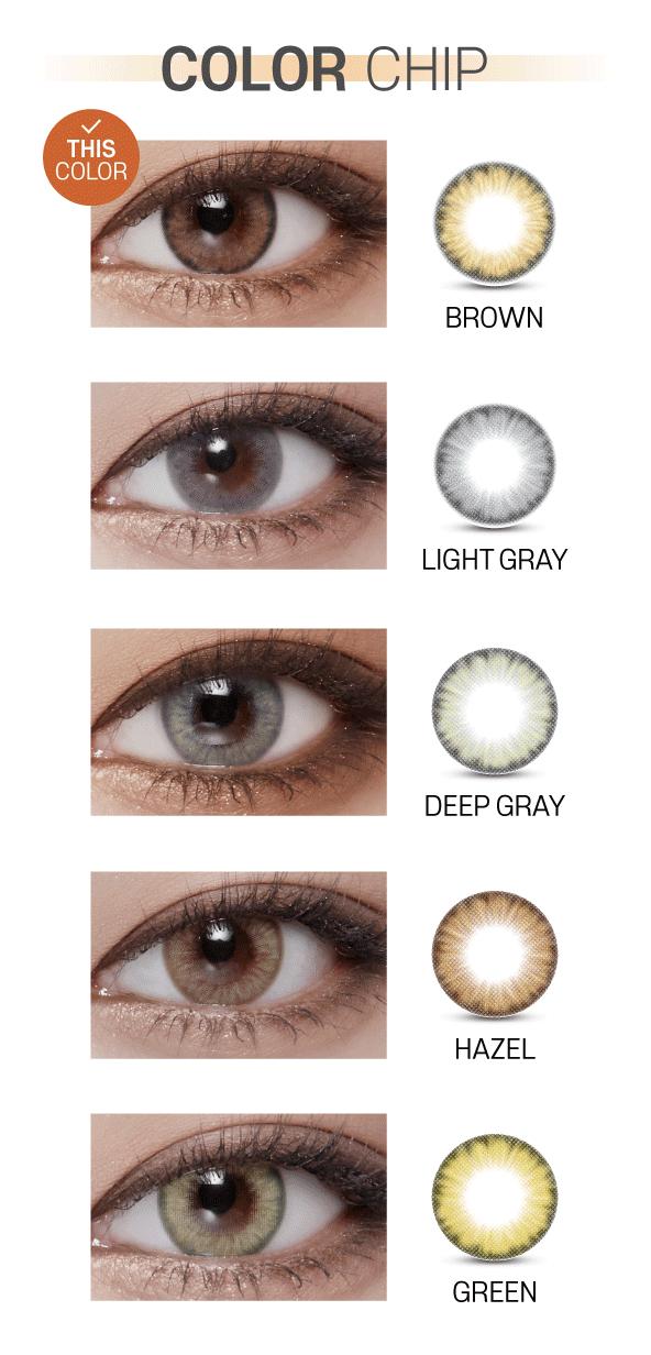 Lensvery Wonder Eye Brown - 月con (2p)