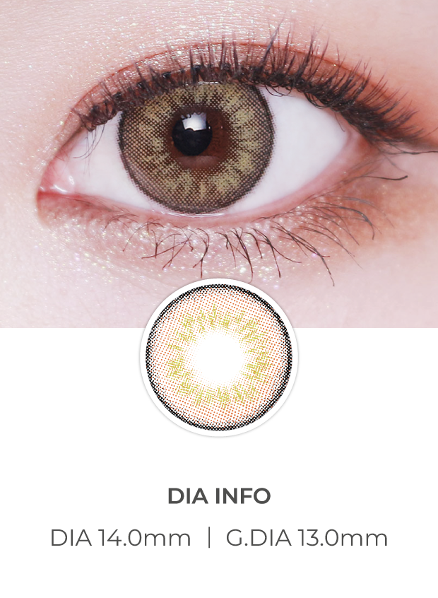 Lensvery VeryTok Sunset Brown - 月con (2p)