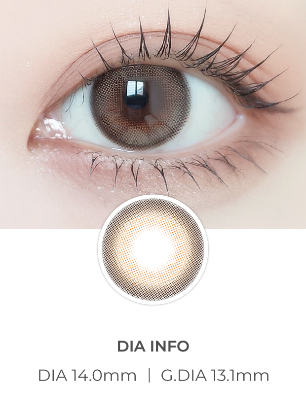 Ann365 Mauve Milk Brown - 月con (2p)