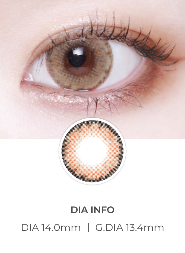 Lensvery Wonder Eye 1Day Brown (10p)