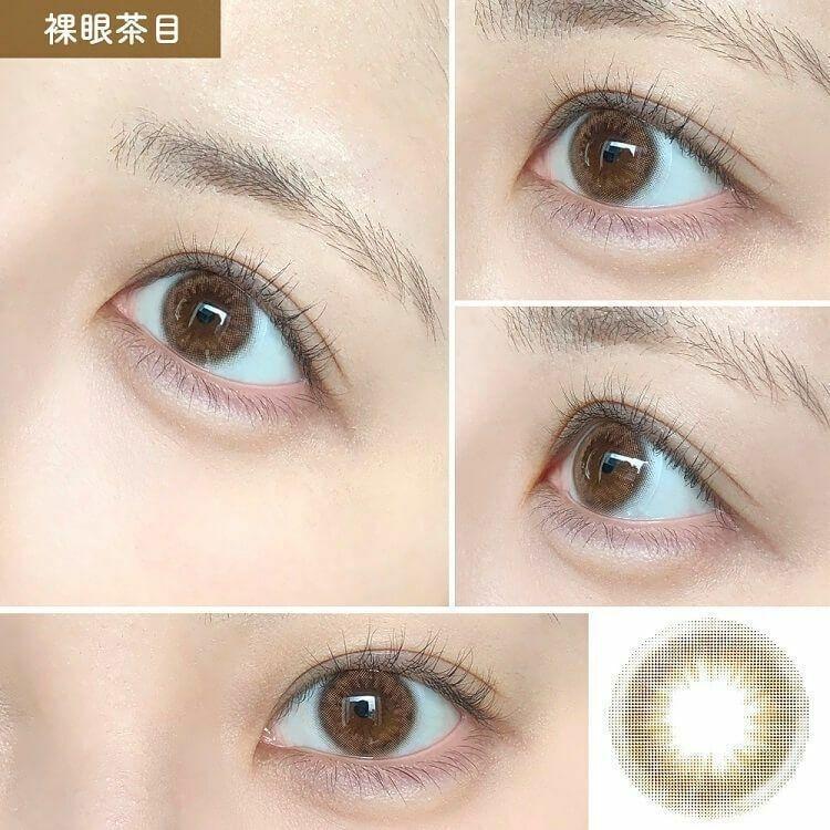 eye closet - 1 Day Sweet Series Nude Brown (10P)