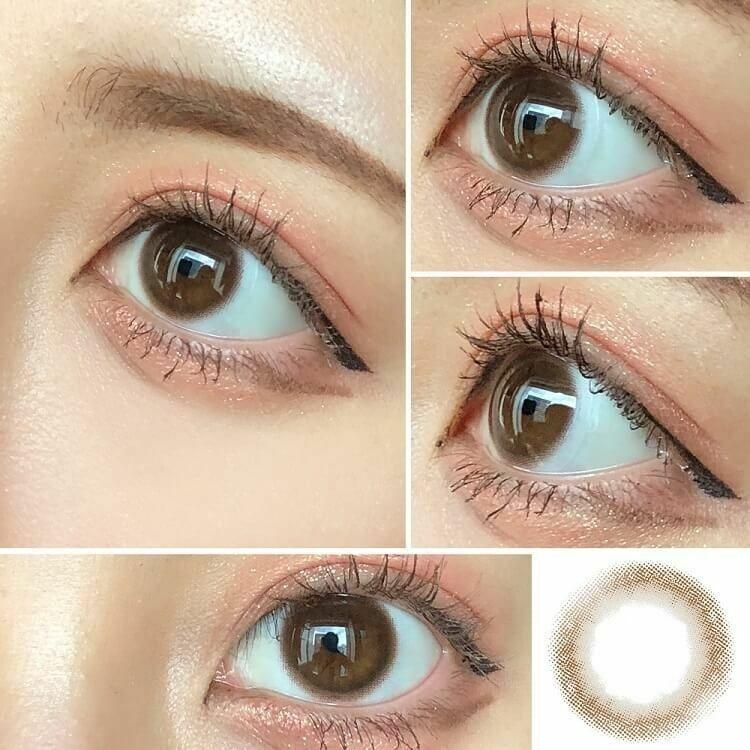 eye closet - 1 Day Silky Brown (10P)
