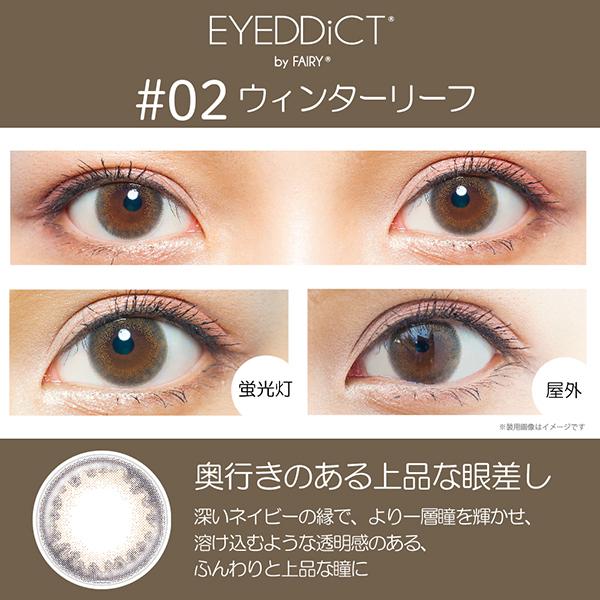 EYEDDiCT - 1 Day Winter Leaf (10P)