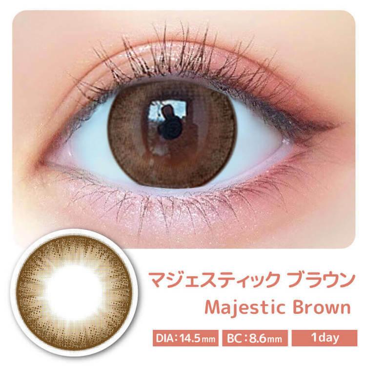 Majette 1 Day - Majestic Brown (10P)