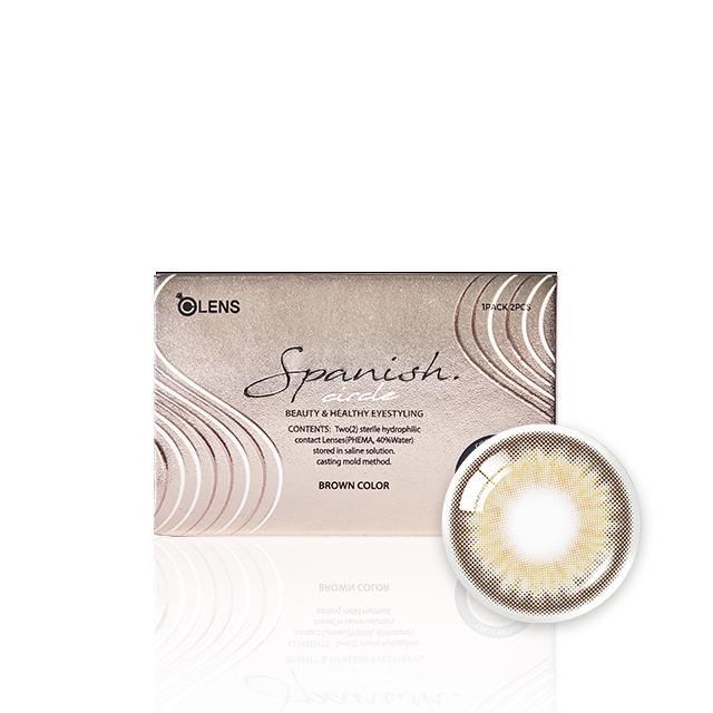 Olens -Spanish Circle Brown - 月con