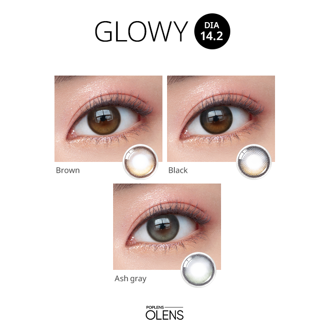 Olens - Glowy Ash Gray - 月con